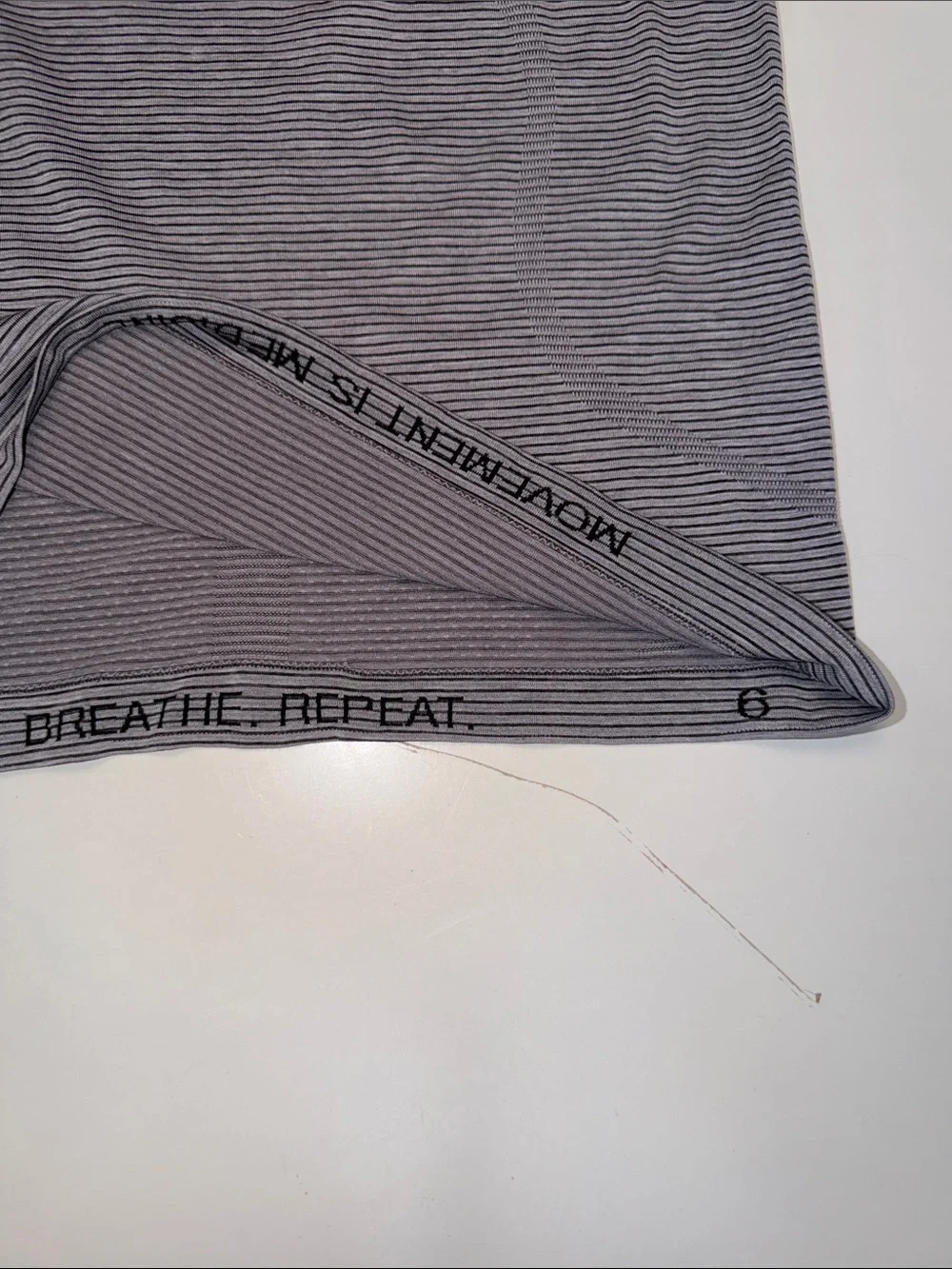 lululemon athletica Women’s Racerback Tank Top in Heathered Gray